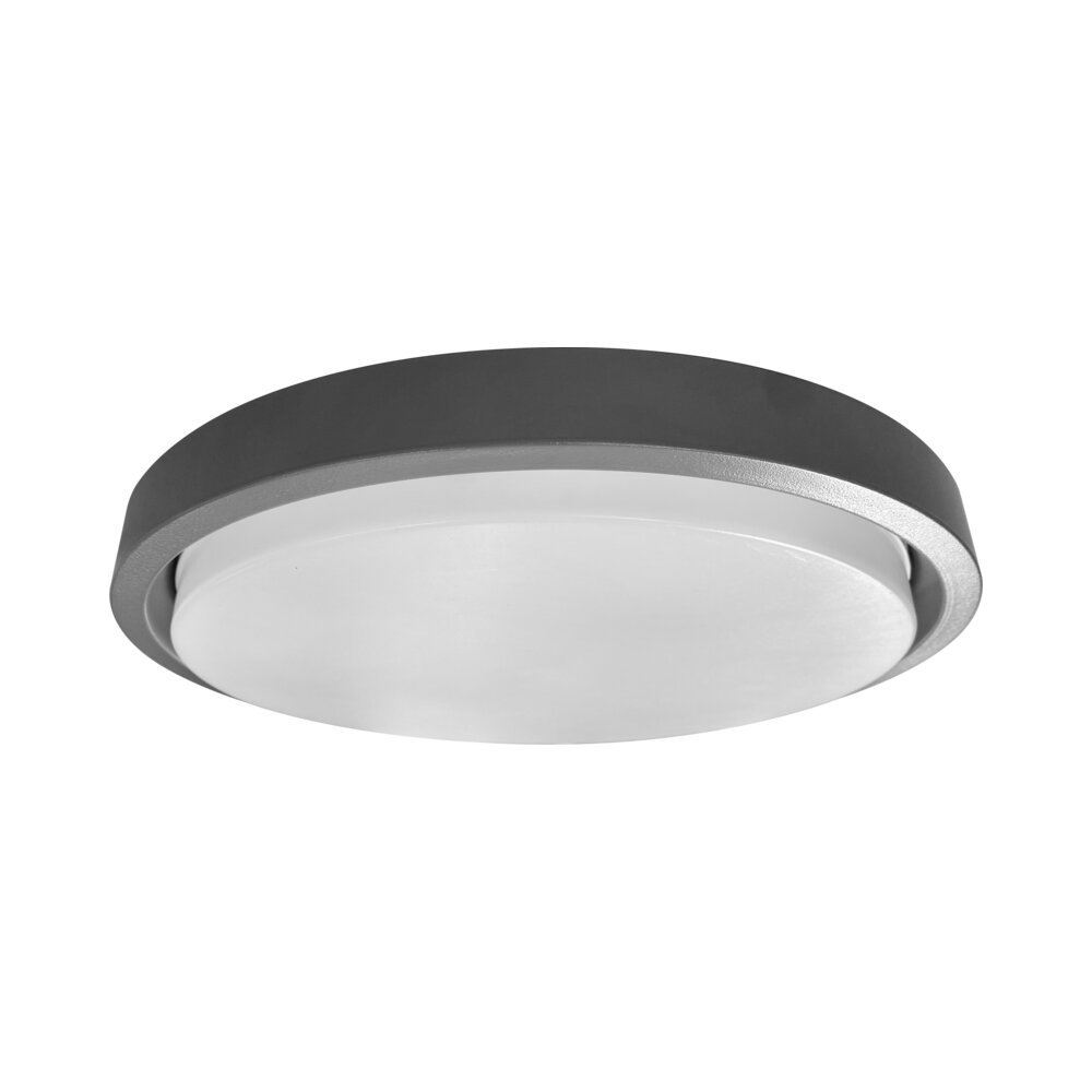 גוף תאורה צמוד קיר/תקרה IP65 25W MARS אפור - גוון אור משתנה בקליק