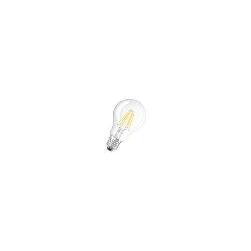 זוג נורות ליבון שקוף OSRAM LED A60 E27 7W