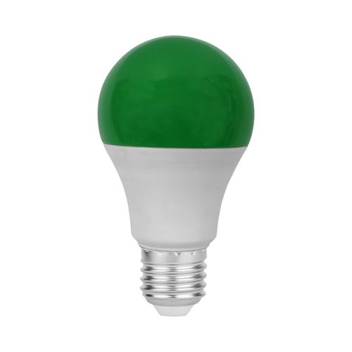 נורת ליבון LED A60 9W 240V E27 אור ירוק
