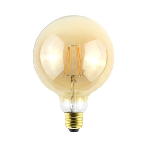 נורת פחם גלוב אמבר לעמעום LED 8W E27 25KDIM