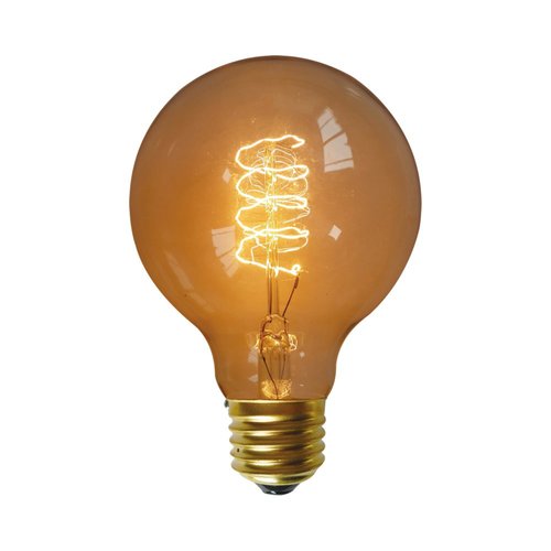 נורת פחם גלוב מיני G95 E27 60W 240V2