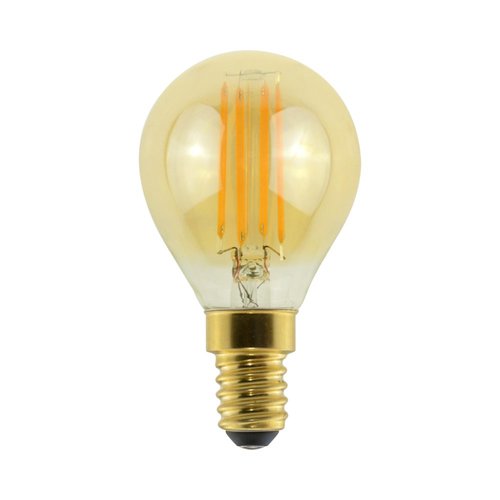 נורת פחם כדור אמבר לעמעום LED 5W E14 25KDIM