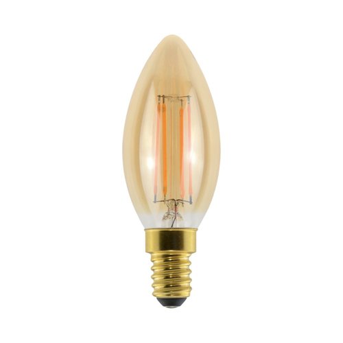 נורת פחם נר אמבר לעמעום LED 5W E14 25KDIM