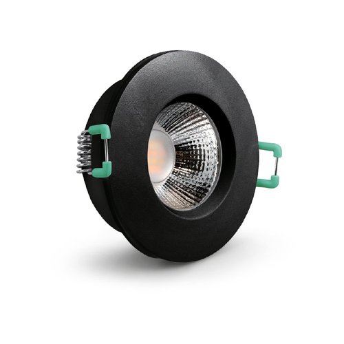 שקוע תקרה שחור ELFIN SYLVANIA LED 6W IP65 3CCT