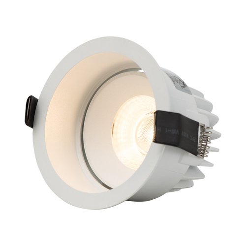 שקוע תקרה לד עגול מתכוונן לבן PACO 10W אור חם 