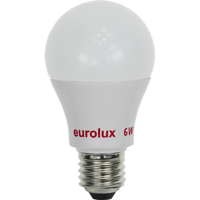 נורת ליבון 2900K A60 6W E27 LED