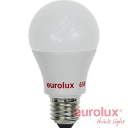 נורת ליבון A60 6W E27 LED
